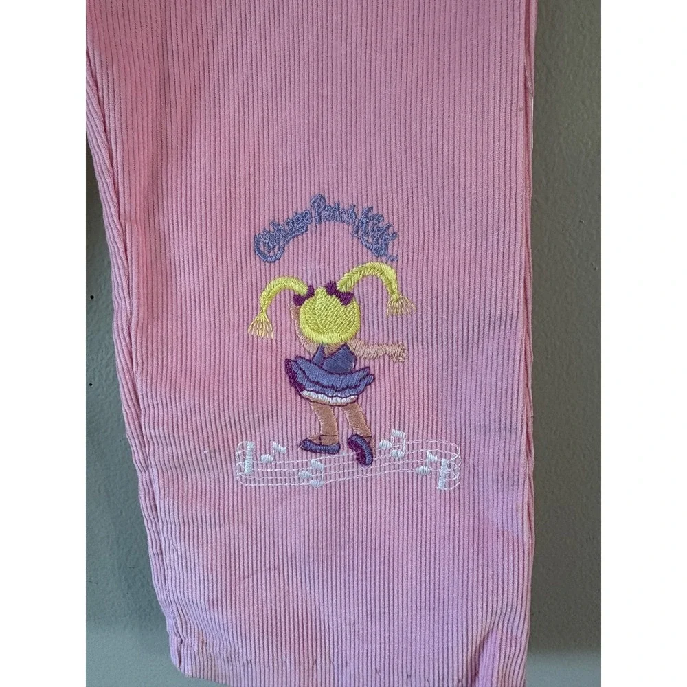 Vintage Cabbage Patch Kids Pink Corduroy Pants Top Set Girls 3/4T Ballet NWT USA